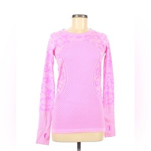 Hot pink Lululemon Switly Tech Long Sleeve Size 8
